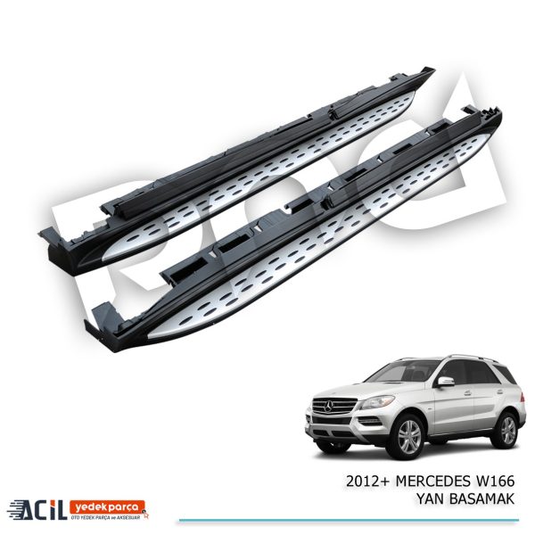 2012+ MERCEDES ML W166 YAN BASAMAK NOKTALI