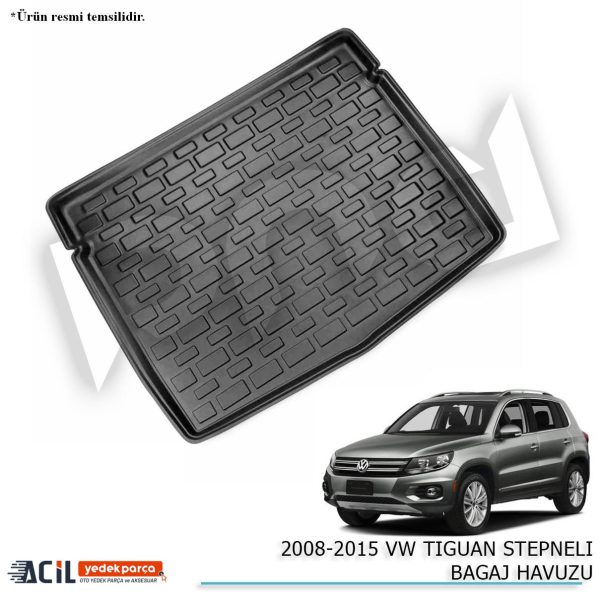 2008-2015 VW TIGUAN STEPNELI BAGAJ HAVUZU