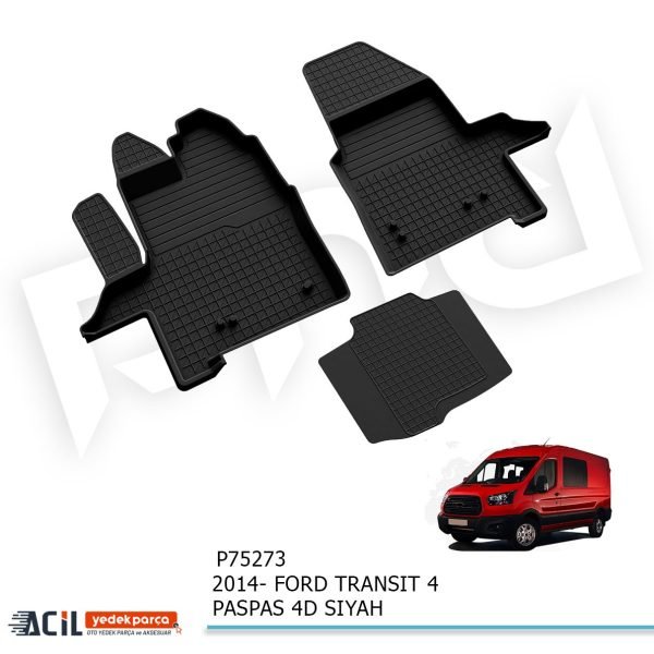 2014- FORD TRANSIT 4 PASPAS 4D SIYAH