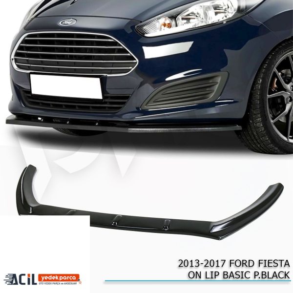 2013-2017  FORD FIESTA ON LIP BASIC, P.BLACK