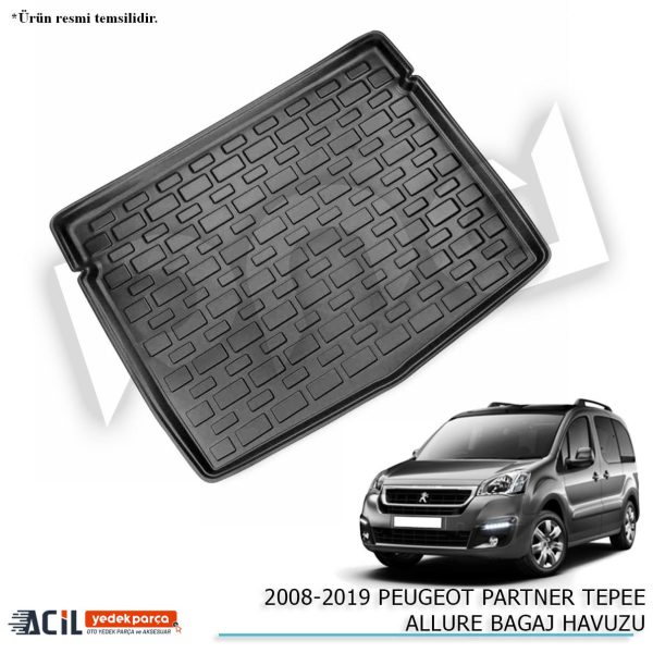 2008-2019 PEUGEOT PARTNER TEPEE ALLURE BAGAJ HAVUZ