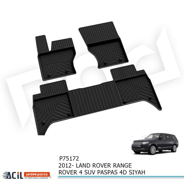 2012- LAND ROVER RANGE ROVER 4 SUV PASPAS 4D SIYAH