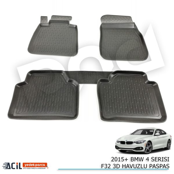 2015+ BMW 4 SERISI F32 3D HAVUZLU PASPAS