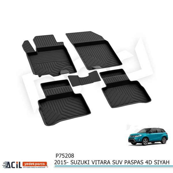 2015- SUZUKI VITARA SUV PASPAS 4D SIYAH