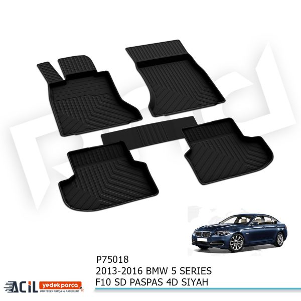 2013-2016 BMW 5 SERIES F10 SD PASPAS 4D SIYAH