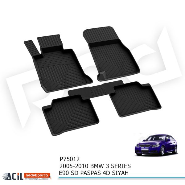 2005-2010 BMW 3 SERIES E90 SD PASPAS 4D SIYAH