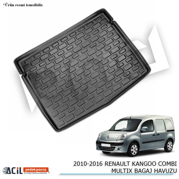 2010-2016 RENAULT KANGOO COMBI MULTIX BAGAJ HAVUZU