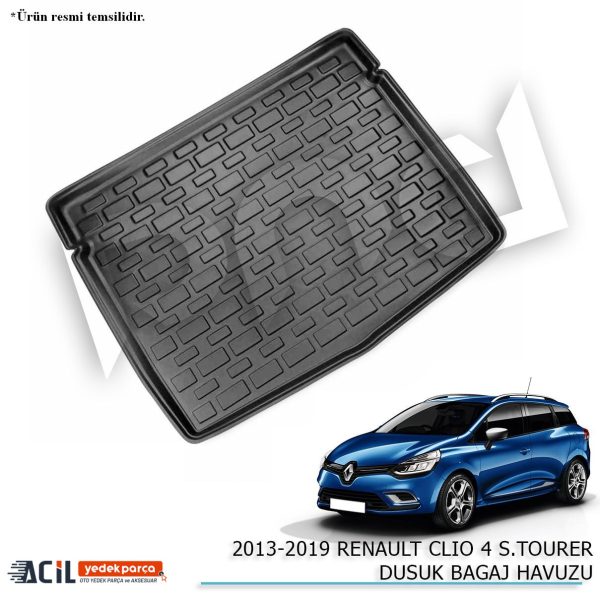2013-2019 RENAULT CLIO 4 S.TOURER DUSUK BAGAJ HAVU