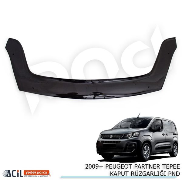 2009+ PEUGEOT PARTNER TEPEE KAPUT RUZGARLIGI PND