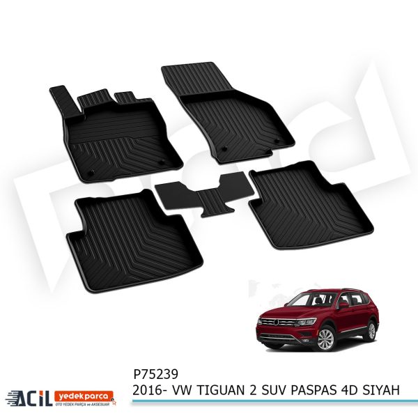 2016-2022 VW TIGUAN 2 SUV PASPAS 4D SIYAH