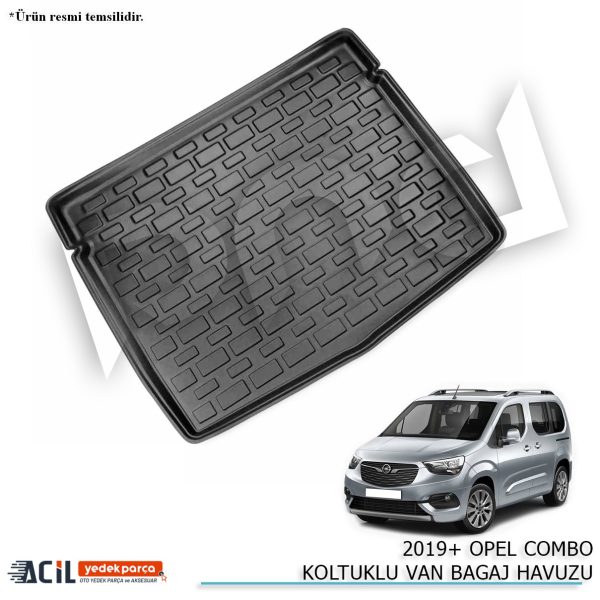 2019+ OPEL COMBO KOLTUKLU VAN BAGAJ HAVUZU