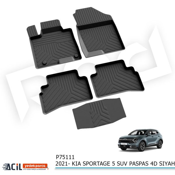2021- KIA SPORTAGE 5 SUV PASPAS 4D SIYAH