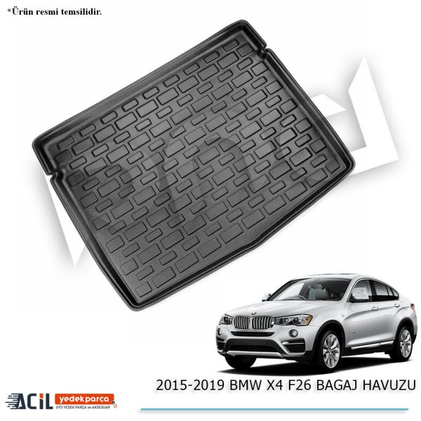 2015-2019 BMW X4 F26 BAGAJ HAVUZU