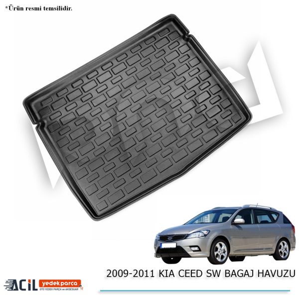2009-2011 KIA CEED SW BAGAJ HAVUZU