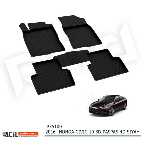 2016- HONDA CIVIC 10 SD PASPAS 4D SIYAH