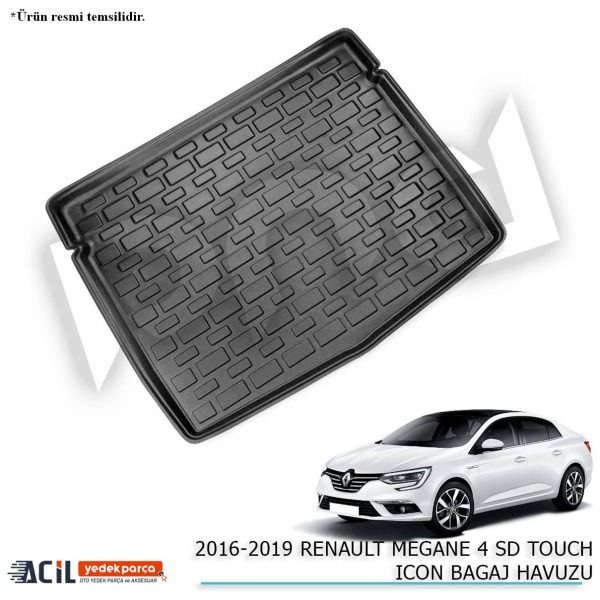 2016-19 RENAULT MEGANE 4 SD TOUCH ICON BAGAJ H SOL