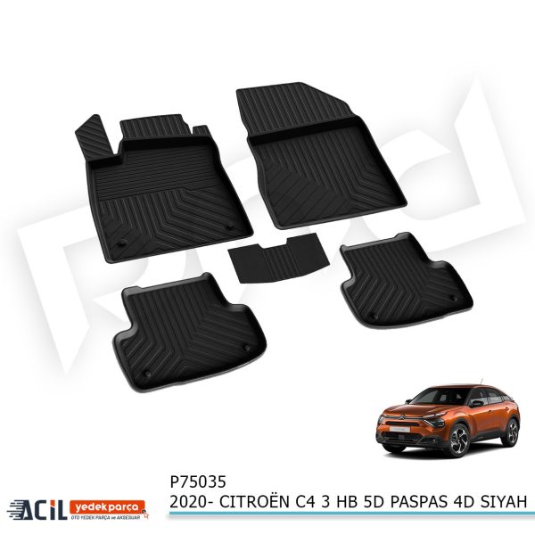 2020+ CITROËN C4 3 HB 5KP PASPAS 4D SIYAH