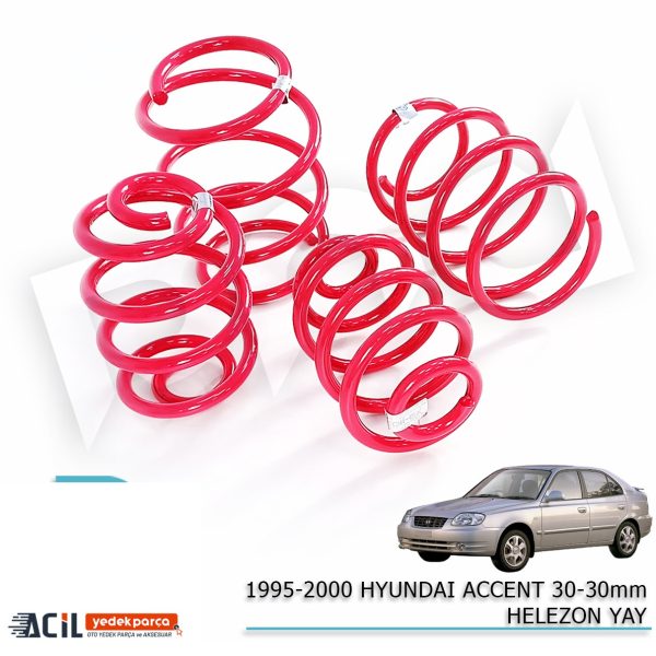1995-2000 HYUNDAI ACCENT  30-30mm H.YAY