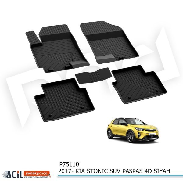 2017- KIA STONIC SUV PASPAS 4D SIYAH