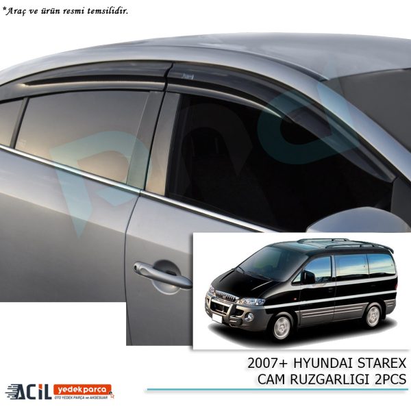 2007+ HYUNDAI STAREX CAM RUZGARLIGI 2PCS