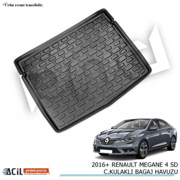 2016+ RENAULT MEGANE 4 SD C.KULAKLI BAGAJ HAVUZU