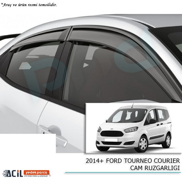 2014+ FORD TOURNEO COURIER CAM RUZGARLIGI