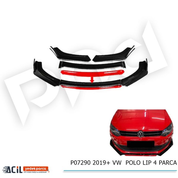 2019+ VW  POLO LIP 4 PARCA