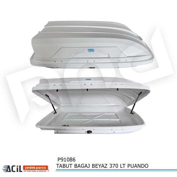TABUT BAGAJ BEYAZ 370 LT PUANDO