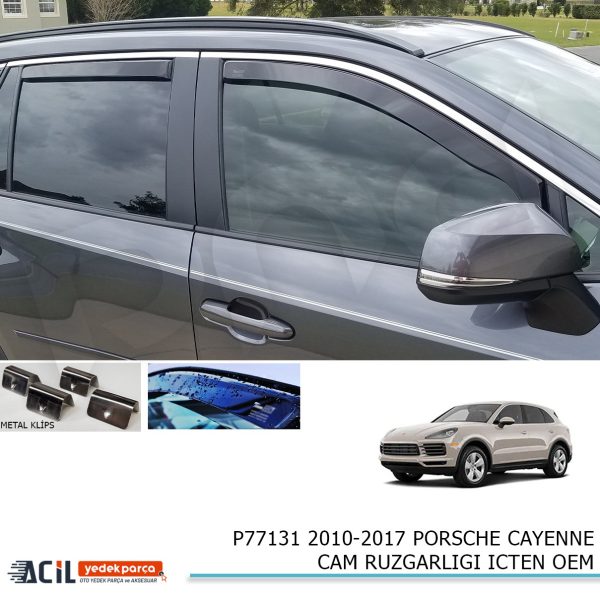 2010-2017 PORSCHE CAYENNE CAM RUZGARLIGI ICTEN OEM