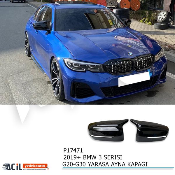 2019+ BMW G20 BATMAN YARASA AYNA KAPAGI P.BLACK