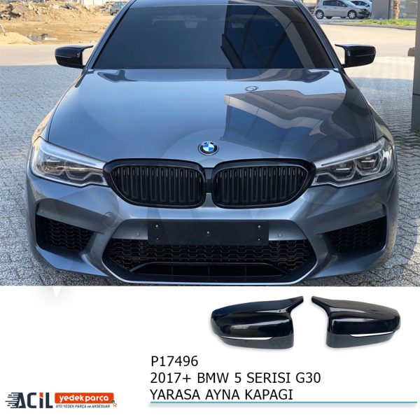2017+ BMW G30 BATMAN YARASA AYNA KAPAGI P.BLACK