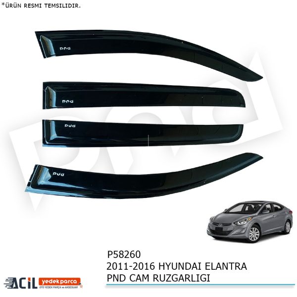 2011-2016 HYUNDAI ELANTRA PND CAM RUZGARLIGI