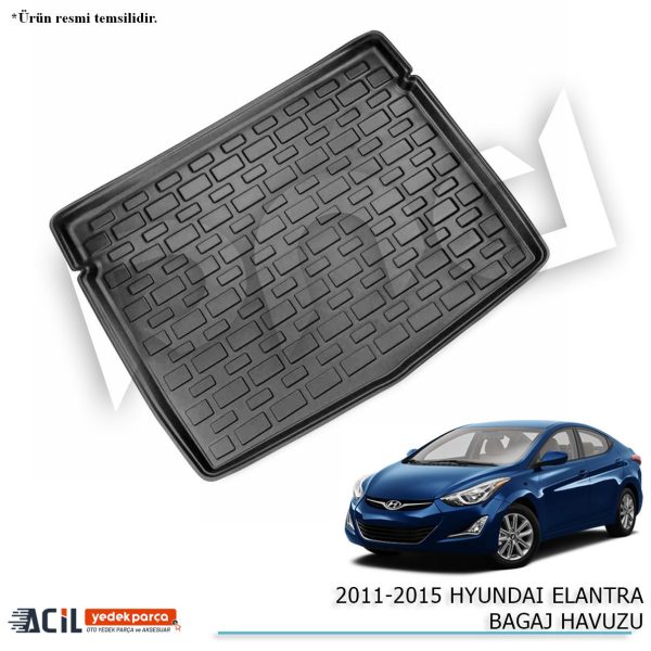 2011-2015 HYUNDAI ELANTRA SD BAGAJ HAVUZU
