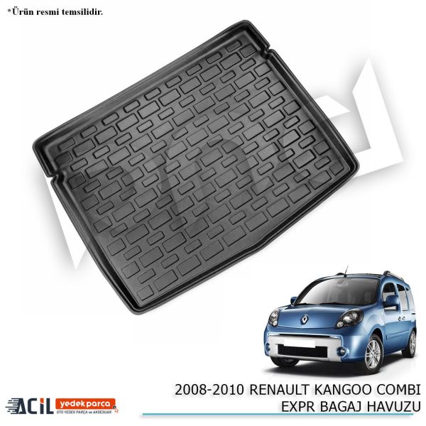 2008-2010 RENAULT KANGOO COMBI EXPR BAGAJ HAVUZU