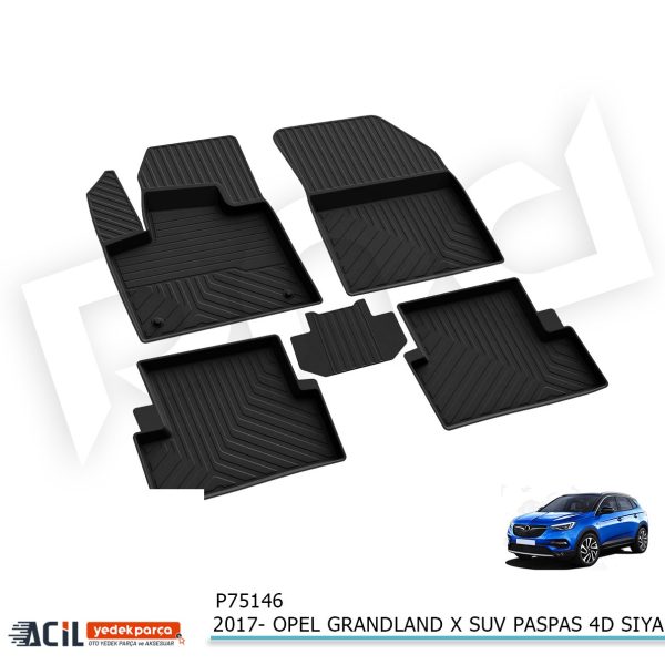 2017- OPEL GRANDLAND X SUV PASPAS 4D SIYAH