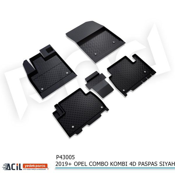 2019+ OPEL COMBO KOMBI 4D PASPAS SIYAH
