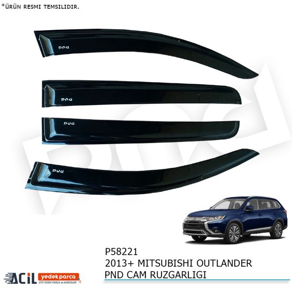 2013+ MITSUBISHI OUTLANDER PND CAM RUZGARLIGI