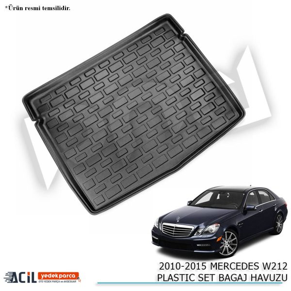 2010-2015 MERCEDES W212 PLASTIC SET BAGAJ HAVUZU