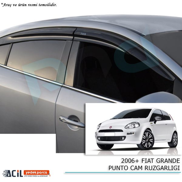2006+ FIAT GRANDE PUNTO CAM RUZGARLIGI