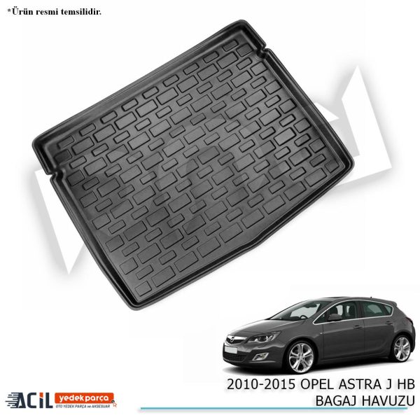 2010-2015 OPEL ASTRA J HB BAGAJ HAVUZU