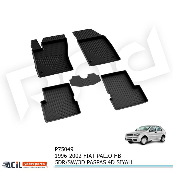 1996-2002 FIAT PALIO HB 5KP/SW/3D PASPAS 4D SIYAH