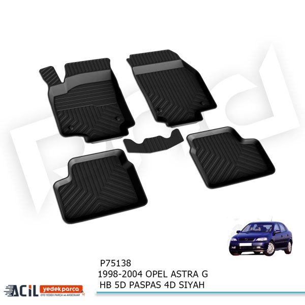 1998-2004 OPEL ASTRA G HB 5KP PASPAS 4D SIYAH