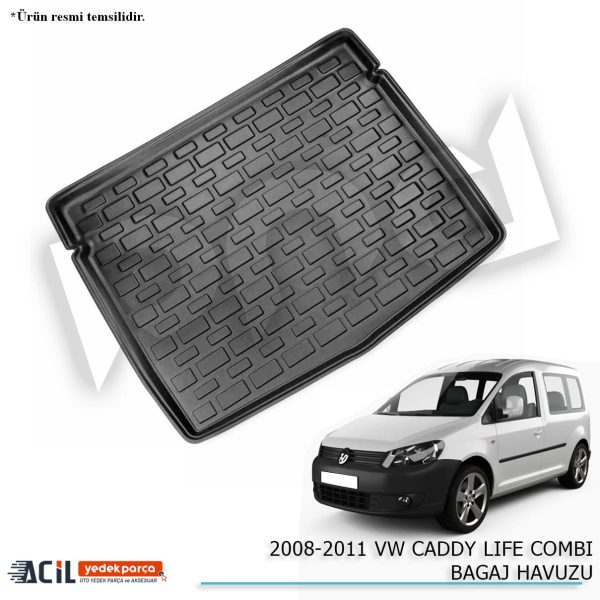2008-2011 VW CADDY LIFE COMBI BAGAJ HAVUZU