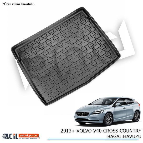 2013+ VOLVO V40 CROSS COUNTRY BAGAJ HAVUZU