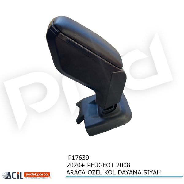 2020+ PEUGEOT 2008 ARACA OZEL KOL DAYAMA SIYAH