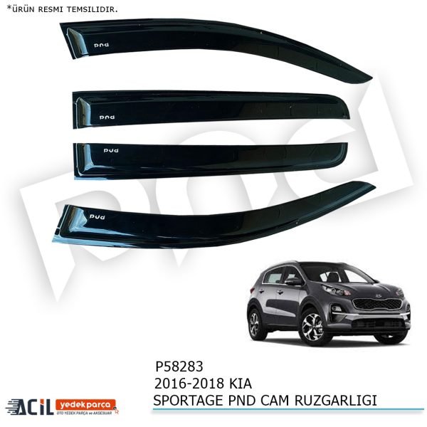 2016-2018 KIA SPORTAGE PND CAM RUZGARLIGI