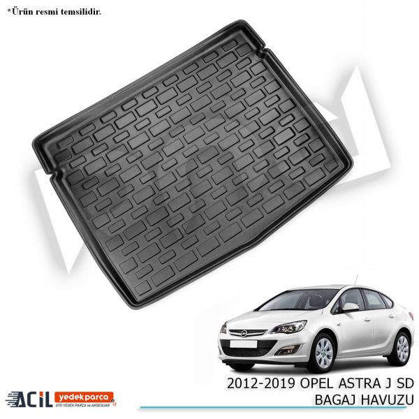 2012-2019 OPEL ASTRA J SD BAGAJ HAVUZU