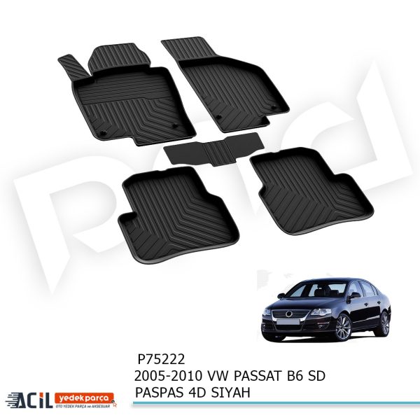2005-2010 VW PASSAT B6 SD PASPAS 4D SIYAH