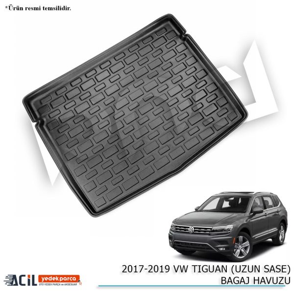 2017-2019 VW TIGUAN (UZUN SASE) BAGAJ HAVUZU