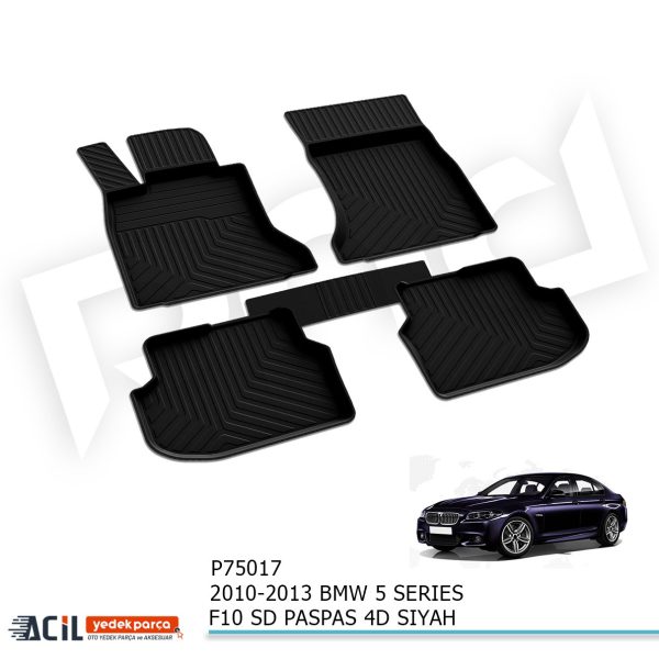 2010-2013 BMW 5 SERIES F10 SD PASPAS 4D SIYAH